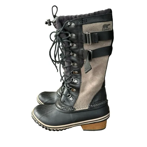 Sorel Conquest Carly Il Winter Tall Boots Women's Size 7