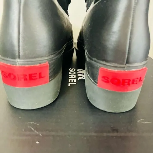 SOREL JOAN of Arctic Next Faux Fur Waterproof Snow Boot, Black, Size 10, NWT