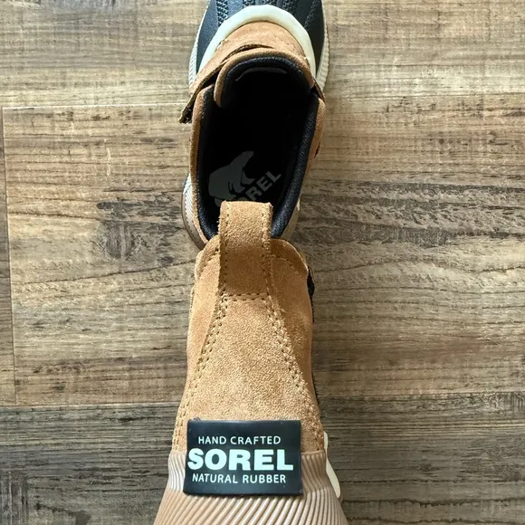 Sorel Kids Waterproof Brown and Black Shoes