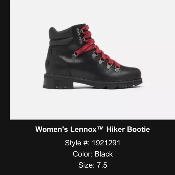 Sorel Lennox Hiker Bootie. Women's size 7.5