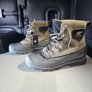 Sorel Men BUXTON LACE Winter Boots-200g Insulated,‎ Waterproof, Suede NWOB