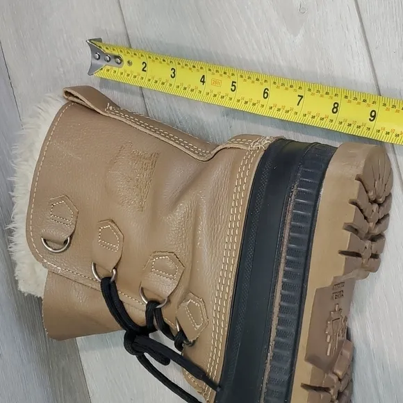 Sorel Mens Insulated Lined Outdoor Duck Rubber Mid calf boots shoes sz 7