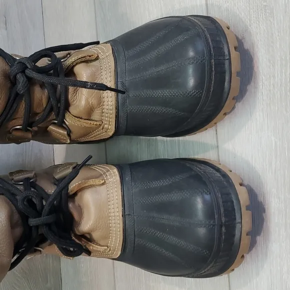 Sorel Mens Insulated Lined Outdoor Duck Rubber Mid calf boots shoes sz 7