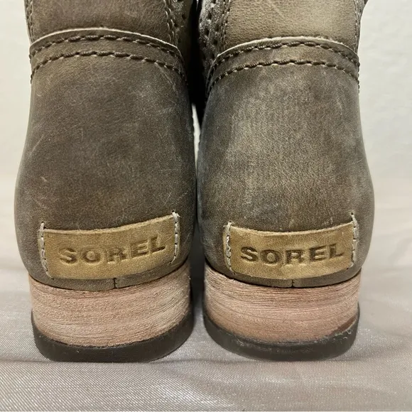 Sorel NL2167-977 Women’s Major Pull On Boots Combat Military Style Boot Size 8.5