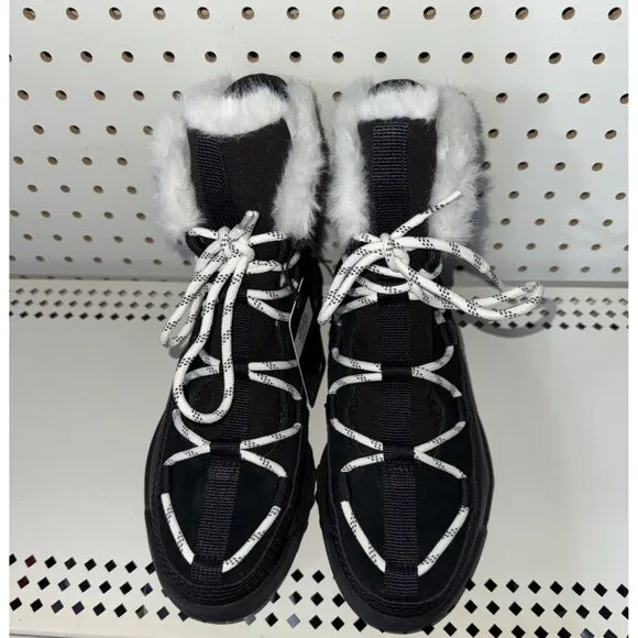 Sorel Ona RMX Glacy Plus Womens WP Insulated Winter Snow Boots Size 9 Black