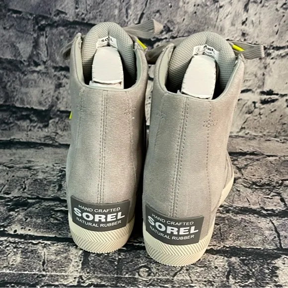 Sorel Out N About Dove Quarry Waterproof Wedges Boots Bootie Sneakers Shoes 7.5