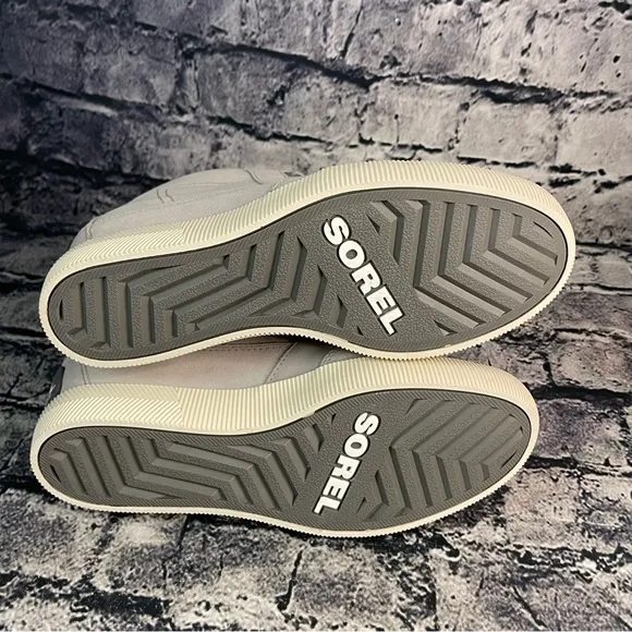 Sorel Out N About Dove Quarry Waterproof Wedges Boots Bootie Sneakers Shoes 8.5