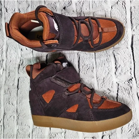Sorel Out N About III Mid Waterproof Wedge Shoes WOMENS SIZE 5