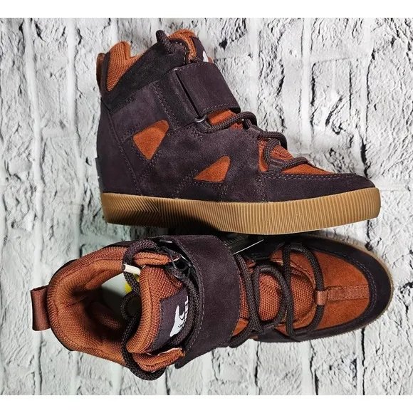 Sorel Out N About III Mid Waterproof Wedge Shoes WOMENS SIZE 5