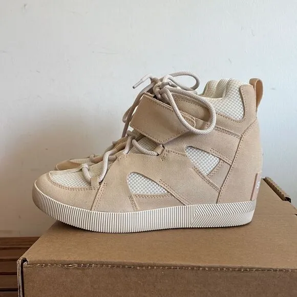 SOREL Out N About Sport Wedge Booties Nova Sand US Women 8/UK 5/EU 38.5