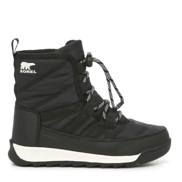 SOREL Whitney II Short Waterproof Insulated Boot, Toddler Size 10, Black, NWT
