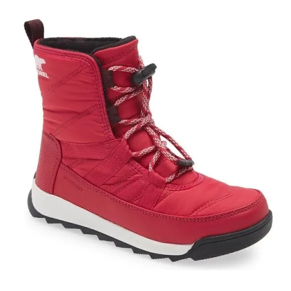 SOREL Whitney II Short Waterproof Insulated Boot, Toddler Size 12, Red, NWT