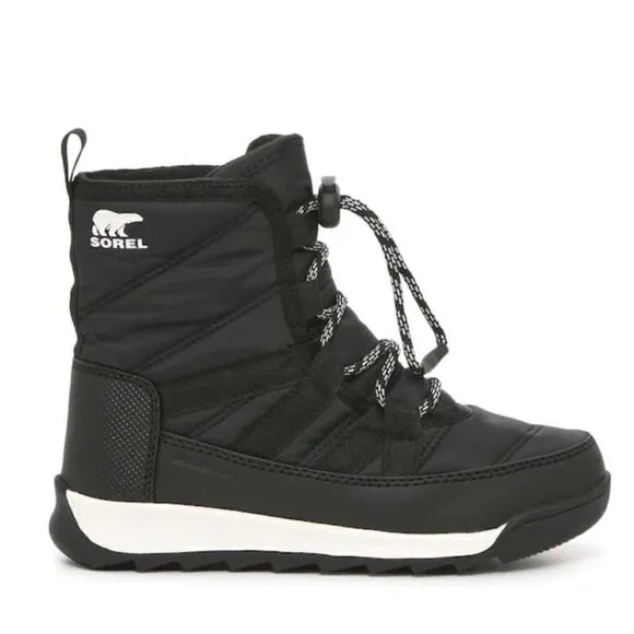 SOREL Whitney II Short Waterproof Insulated Boot, Toddler Size 9, Black, NWT