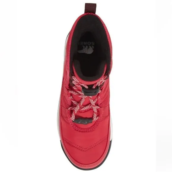 SOREL Whitney II Short Waterproof Insulated Boot, Toddler Size 12, Red, NWT