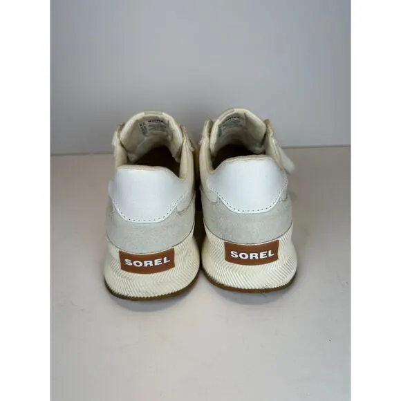 Sorel Women's 2069921125 Out N About III City Size 8.5 Sea Salt Sneakers EUC