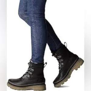 Sorel Women's Lennox Street Rain Boot — Waterproof Leather Boots
