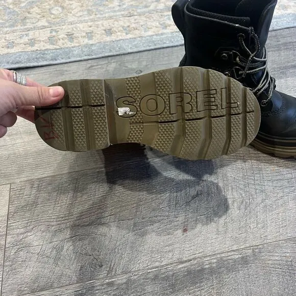 Sorel Women's Lennox Street Rain Boot — Waterproof Leather Boots