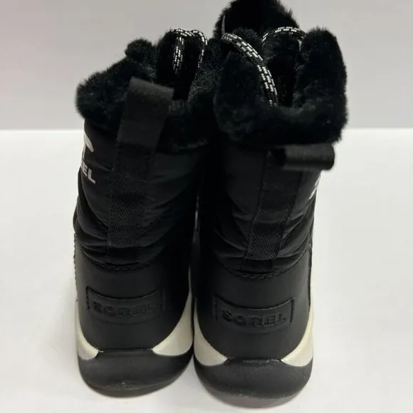 Sorel Women's Whitney II Short Lace Boots Black, Size 9M