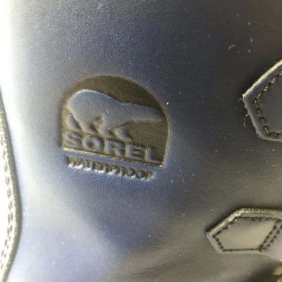 Sorel Yoot pac tp size 4 winter snow boot leather waterproof blue
