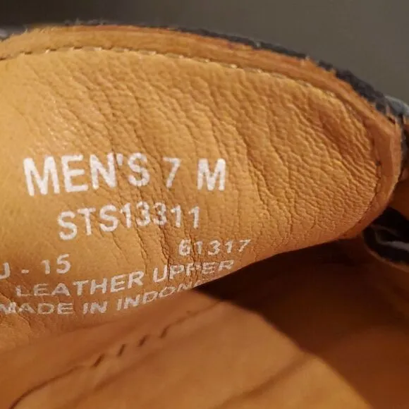 SPERRY Authentic Original Gold Cup Leather Boat Shoes - Size 7