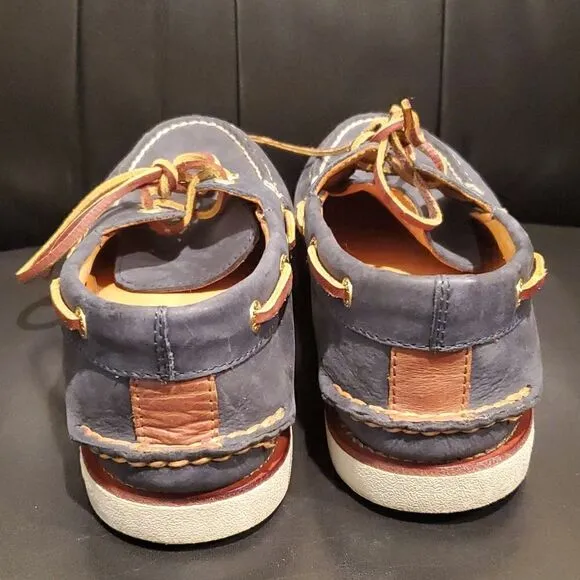 SPERRY Authentic Original Gold Cup Leather Boat Shoes - Size 7