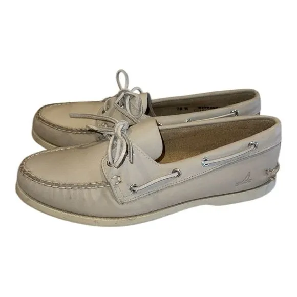 Sperry Authentic Original Boat Shoe Cream Men’s Size 10
