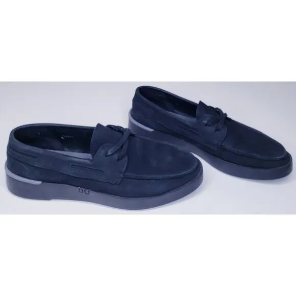 SPERRY GOLD CUP Authentic Original Black Plushwave 2 Eye Boat Shoes Men's 8.5