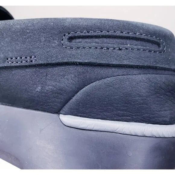 SPERRY GOLD CUP Authentic Original Black Plushwave 2 Eye Boat Shoes Men's 8.5