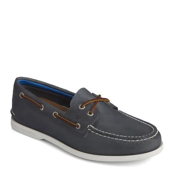 SPERRY MEN'S AUTHENTIC ORIGINAL PLUSHWAVE BOAT SHOE, NAVY, 13 M US