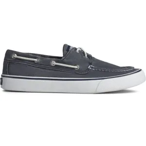SPERRY MEN'S BAHAMA II BOAT SHOE, SALT WASHED NAVY, 10.5