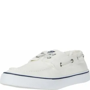 SPERRY MENS BAHAMA II BOAT SHOE, SW WHITE, 10.5 US