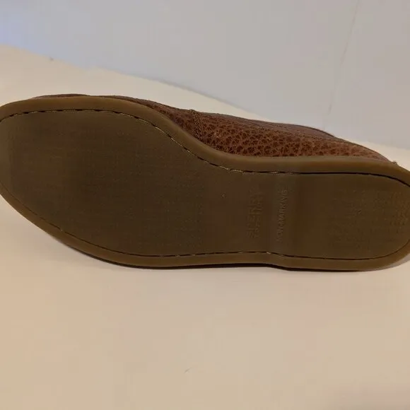 Sperry Original Boat Chukka Tumbled Leather Boots - Tan - Size 13