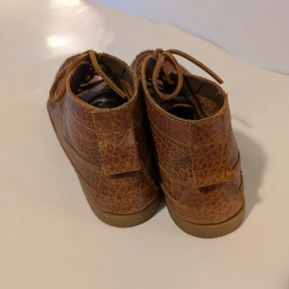 Sperry Original Boat Chukka Tumbled Leather Boots - Tan - Size 13