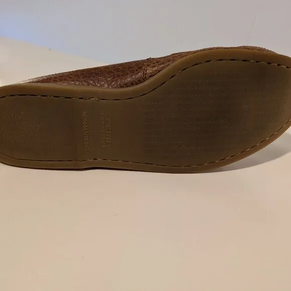 Sperry Original Boat Chukka Tumbled Leather Boots - Tan - Size 13