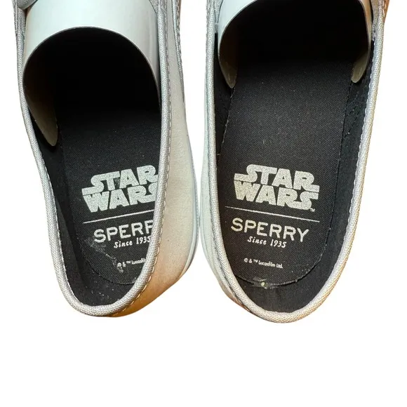 Sperry Star Wars R2-D2 C-3PO Slip-On Shoes Women's 9.5M Limited Edition