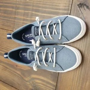 Sperry Top-Sider Canvas Boat Shoes Size 8