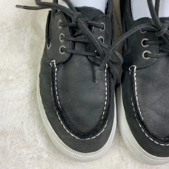 Sperry Top-Sider Men's Bermuda Leather Lace Up Boat Shoes,‎ size 8M