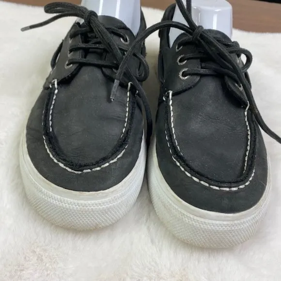 Sperry Top-Sider Men's Bermuda Leather Lace Up Boat Shoes,‎ size 8M