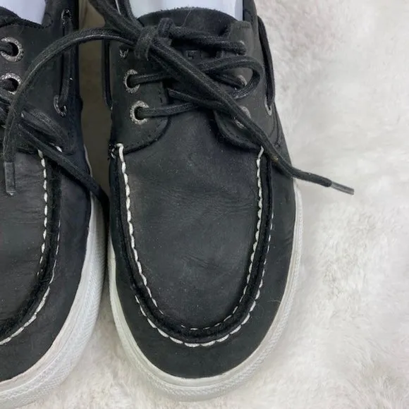 Sperry Top-Sider Men's Bermuda Leather Lace Up Boat Shoes,‎ size 8M