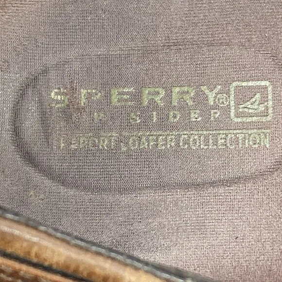 Sperry Top Sider Men's Sz. 14 M Mahogany Leather Moccasin Kiltie Tassel Loafer