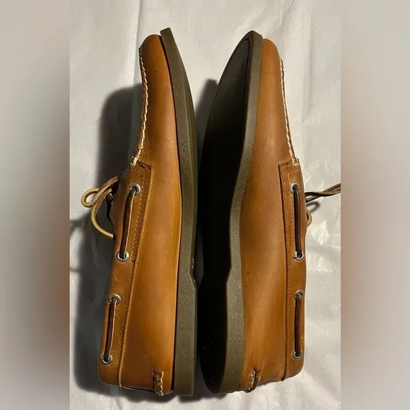 Sperry Top-Sider Tan Leather Boat Shoes Men’s size 13
