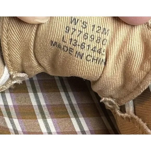 Sperry Top-Sider Women’s 12M Tan Canvas Boat Shoes NWOB
