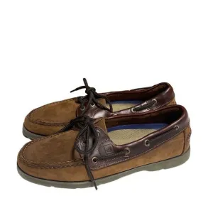 Sperry Brown Leeward Boat Shoe Size 8