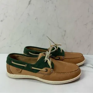 SPERRY Kiofish Corduroy Leather Boat Shoes
