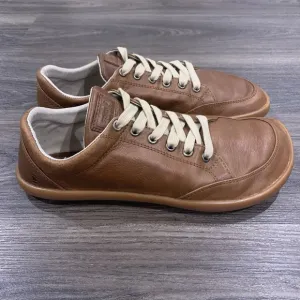 Splay Freestyle Mens Size 10 Chestnut Leather Barefoot Comfort Lace Up Shoes