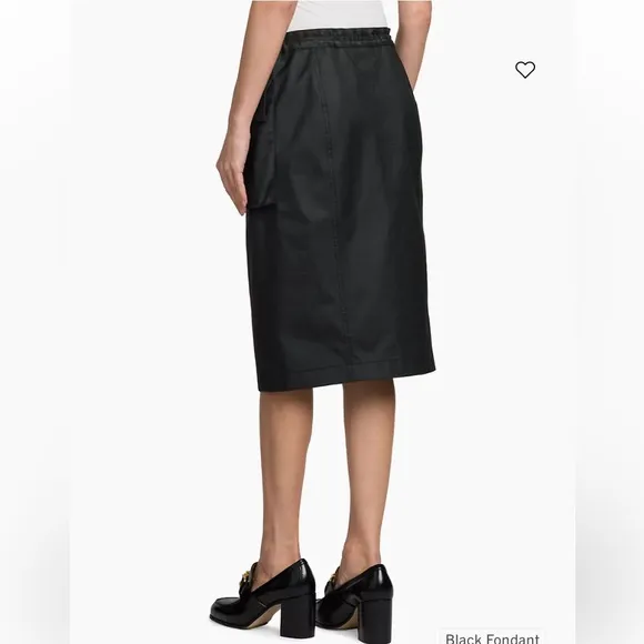 SPRING CLEANOUT 🥀🌹🌸🌼🪻🪷BOTTEGA VENETA Bottega VenetaCoated Cargo Midi-Skirt
