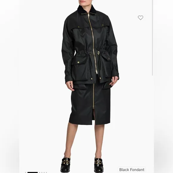 SPRING CLEANOUT 🥀🌹🌸🌼🪻🪷BOTTEGA VENETA Bottega VenetaCoated Cargo Midi-Skirt