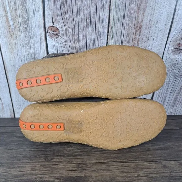 Spring Step Luvette Bronze Leather Mary Jane Shoes Women's Sz 7.5-8 M EU38 NWOB