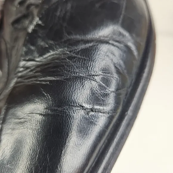 Stacy Adams Leather Upper And Out Sole Balance Men Shoes 9 1/2 M Made In India