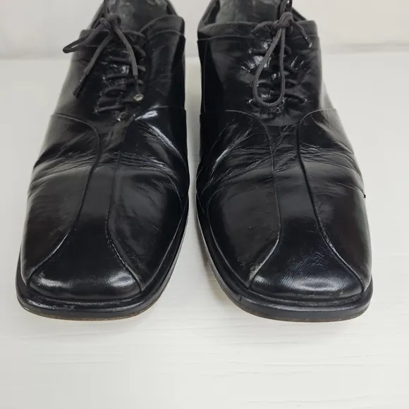 Stacy Adams Leather Upper And Out Sole Balance Men Shoes 9 1/2 M Made In India